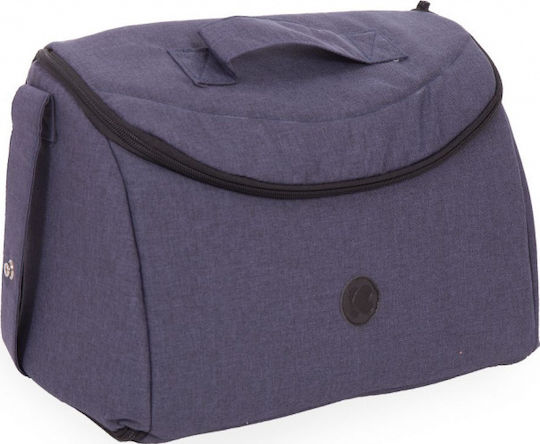 Kikka Boo Τσάντα-Αλλαξιέρα Ώμου/Χειρός Uni Blue Melange 43x13x42εκ.