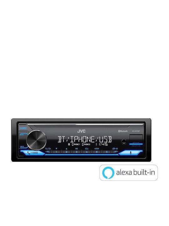 JVC Car Audio System 1DIN (Bluetooth/USB) with Detachable Panel