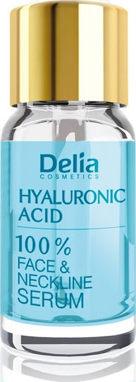 Delia Cosmetics Hyaluronic Acid Moisturizing and Anti-aging Serum for Face with Hyaluronic Acid 10ml
