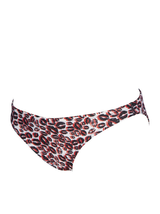 Bikini Slip White/Black
