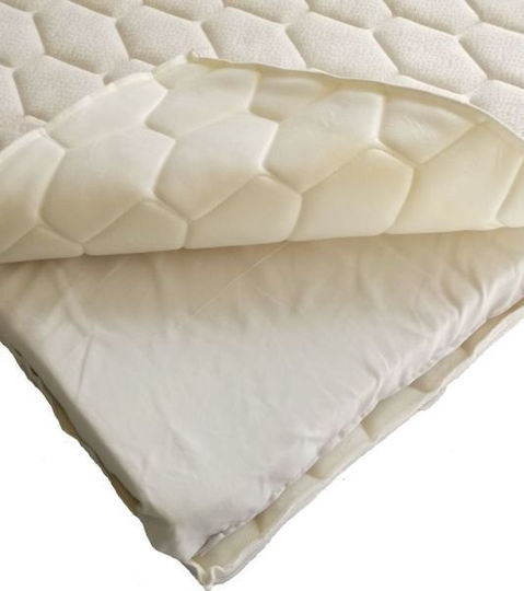 Strom Eco Ανώστρωμα Memory 5 + Aloe Vera Διπλό Memory Foam Eμποτισμένο με Αλόη & Αποσπώμενο Κάλυμμα 150x200εκ.