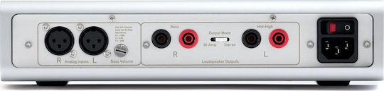 Lindemann Musicbook Power 500 Τελικός Ενισχυτής Hi-Fi Stereo Ασημί