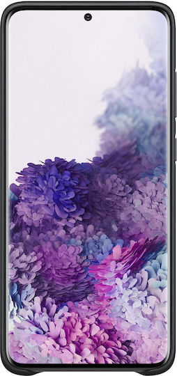 Samsung Leather Cover Back Cover Piele artificială Negru (Galaxy S20+)