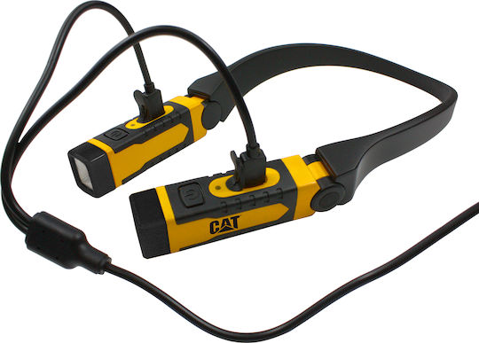CAT Επαναφορτιζόμενος Φακός Λαιμού LED IPX4 Διπλής Λειτουργίας με Μέγιστη Φωτεινότητα 300lm