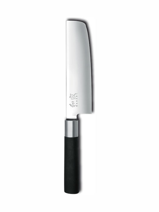 Kai Wasabi Black Μαχαίρι Santoku από Ανοξείδωτο Ατσάλι 16.5cm