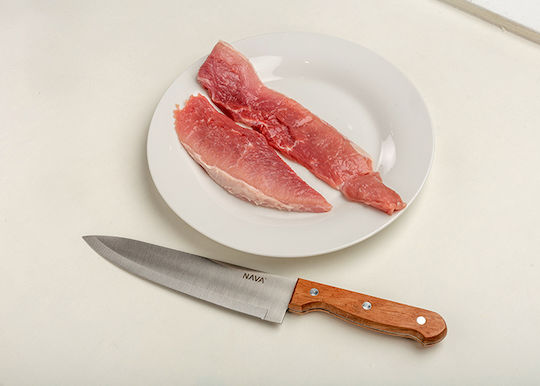 Nava Terrestrial Messer Chef aus Rostfreiem Stahl 20cm