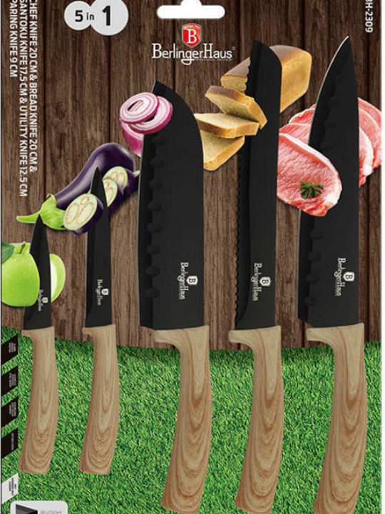 Berlinger Haus Forest Line Set cuțite din oțel inoxidabil 5buc