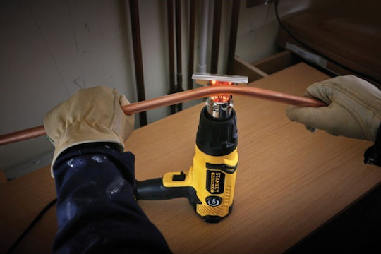 Stanley Heat Gun 2000W with Maximum Temperature 600°C FME670K