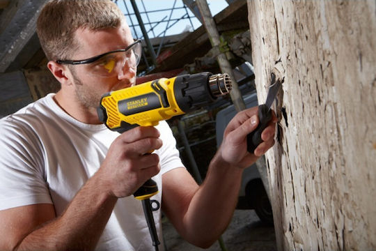 Stanley Heat Gun 2000W with Maximum Temperature 600°C FME670K