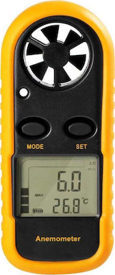 GM816 Anemometer Tatsächliche/Mittlere/Maximale Windgeschwindigkeit