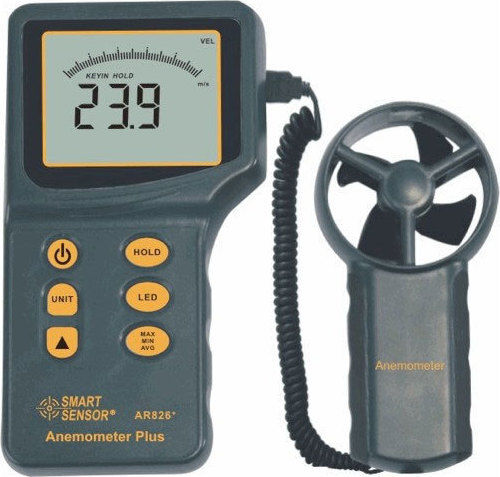 AR826 Anemometru Cu Senzor 0.3-30m/s