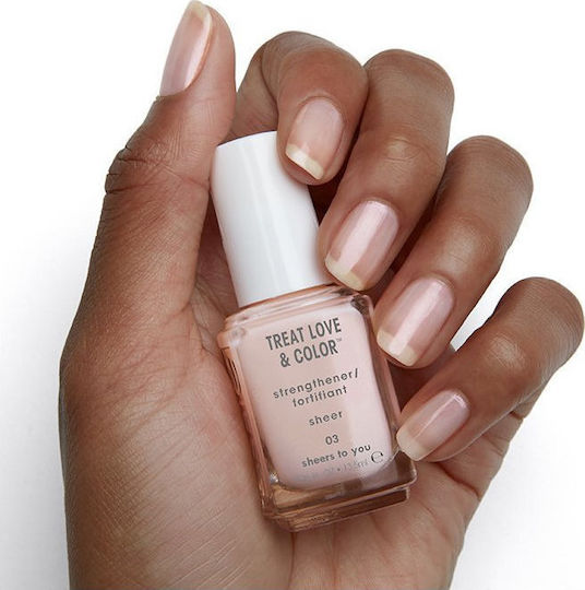 Essie Treat Love & Color Терапия с цвят с четка Sheers To You 13.5мл