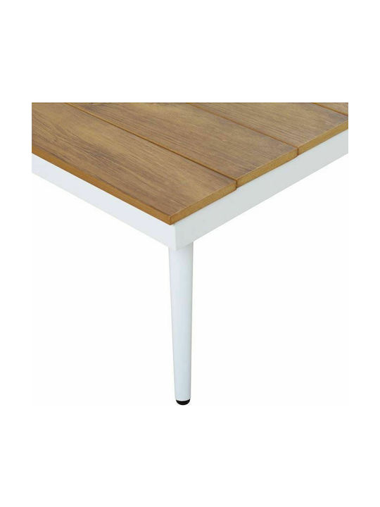 Garten- und Outdoor-Möbelsets Sabine 2 Stück Weiß mit Kissen