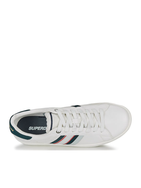 Sleek Tennis Core Sneakers White