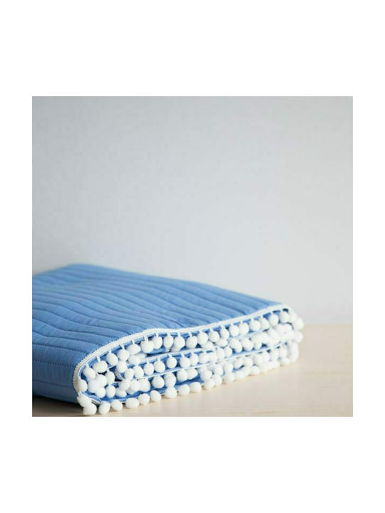 Nima Kinderdecken Einzeln Finesse Blau 160x240cm