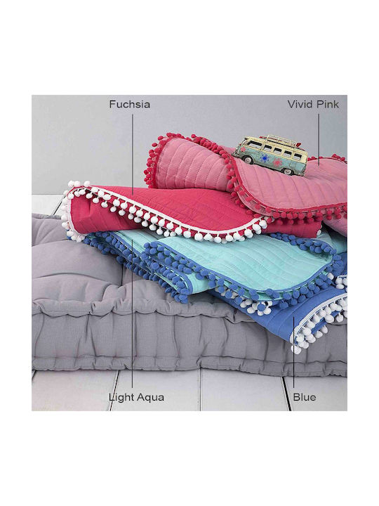Nima Kinderdecken Einzeln Finesse Blau 160x240cm