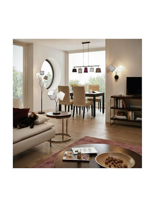 Eglo Maronda Floor Lamp H152xW35cm. with Socket for Bulb E14 Multicolour