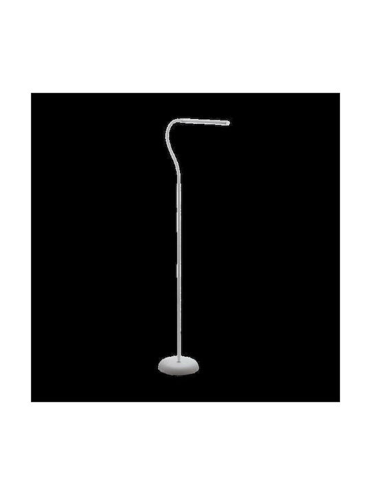 Eglo Laroa LED Floor Lamp H130xW21.5cm. with Natural White Light 550lm White