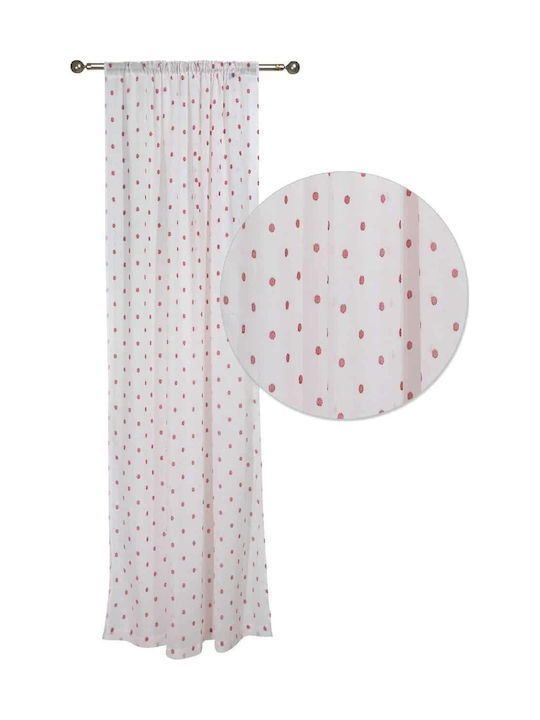 Das Home Vorhang mit Bleistiftfalten 2042 Ecru 140x280cm