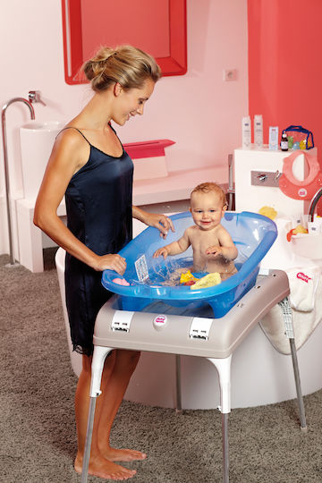 OK Baby Stand for Baby Bath Onda Gray