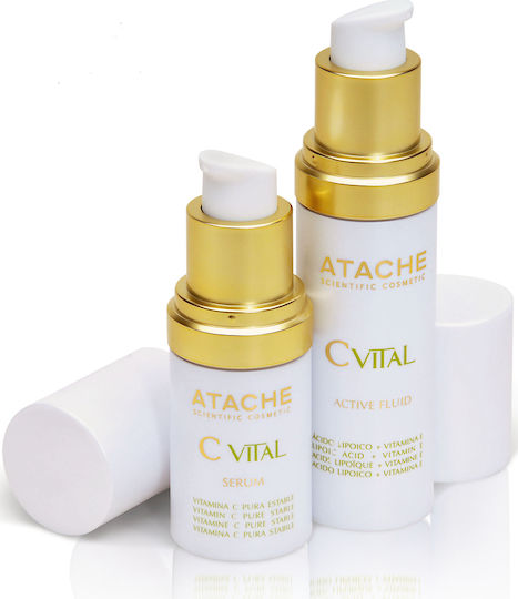 Atache C-Vital Skin Care Set for Αnti-ageing & Moisturizing