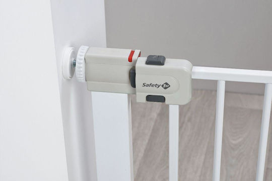 Safety 1st Easy Close Πτυσσόμενη Πόρτα Ασφαλείας από Μέταλλο σε Λευκό Χρώμα 80x91εκ.