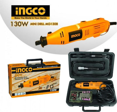 Ingco MG1308 Περιστροφικό Πολυεργαλείο 130W με Ρύθμιση Ταχύτητας