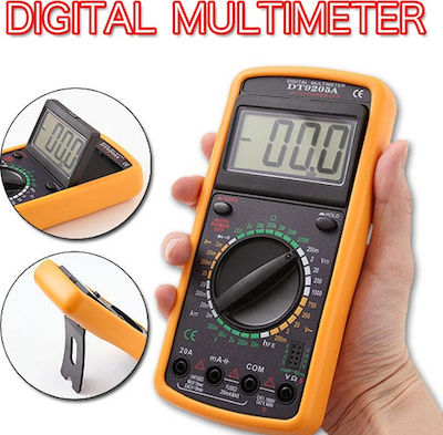 DT9205 Digital Multimeter with Buzzer with Measurement AC / DC