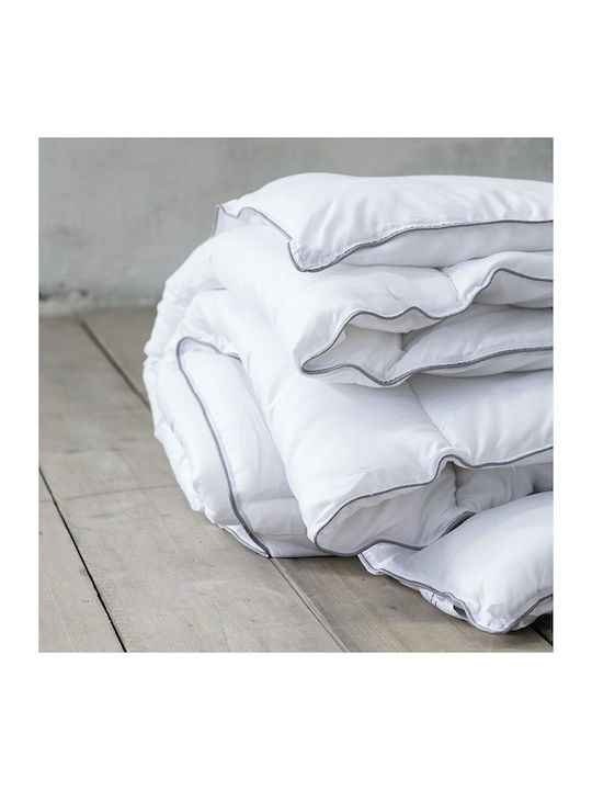 Nima Duvet Queen with Microfiber Filling 220x240cm Balance White 470 GSMGsm 9.5 togs Togs