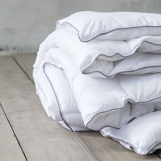 Nima Пухено Куинсайз с Пълнеж Microfiber 220x240бр Balance Бял 470 г/м²Gsm 9.5 togs Togs
