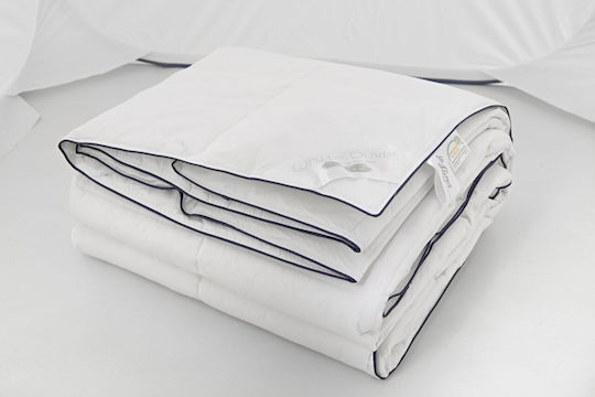 La Luna Πάπλωμα Υπέρδιπλο Πουπουλένιο 240x260εκ. Duvet 80/20 White 10.5 togs