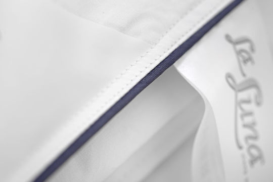 La Luna Πάπλωμα Υπέρδιπλο Πουπουλένιο 240x260εκ. Duvet 80/20 White 10.5 togs