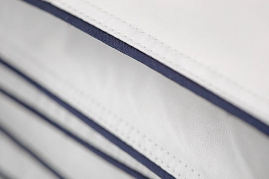La Luna Single Quilt 160x220cm Duvet 80/20 White 280 GSM 10.5 Togs