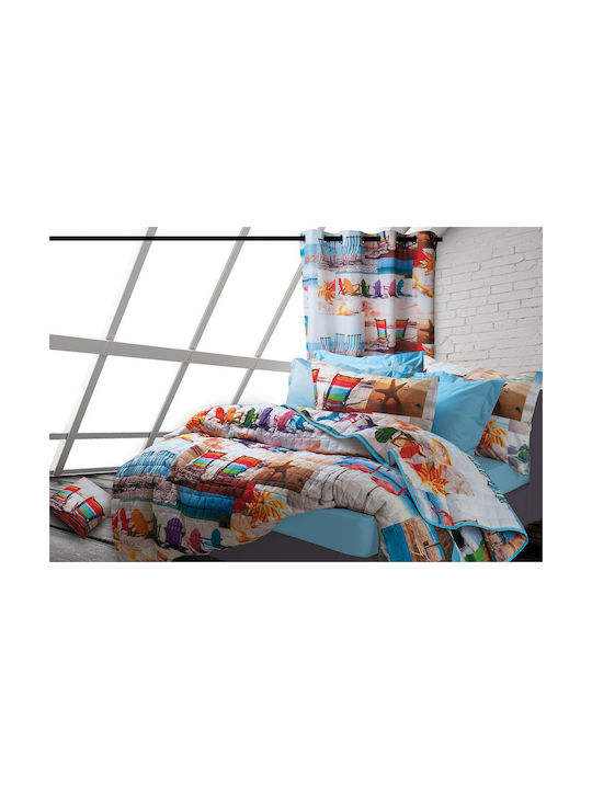 Das Home Curtain with Grommets 9245 140x280cm