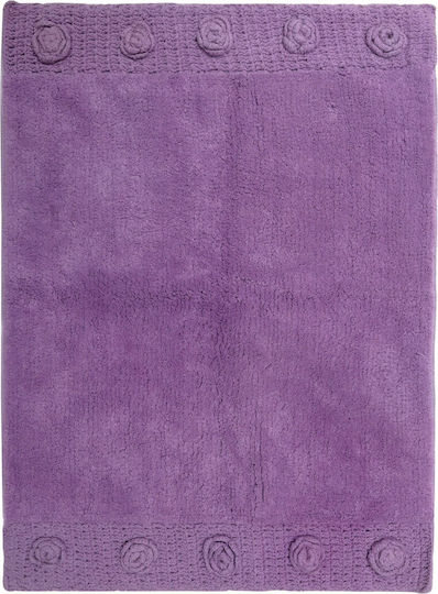 Das Home Covoraș de Baie Bumbac 531 420760800531 Lila 60x80buc