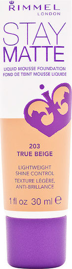 Rimmel Stay Matte Liquid Mousse Foundation 30ml