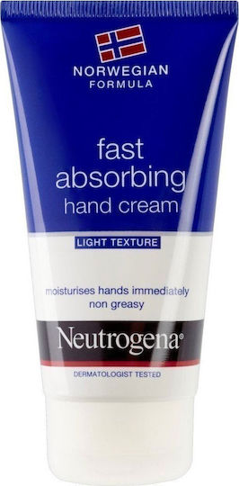 Neutrogena Fast Absorbing Хидратиращ крем за ръце 75мл
