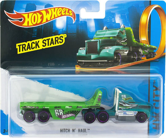 Hot Wheels Track Stars Lastwagen Verschiedene Pläne für 3+ Jahre (Verschiedene Designs) 1Stück