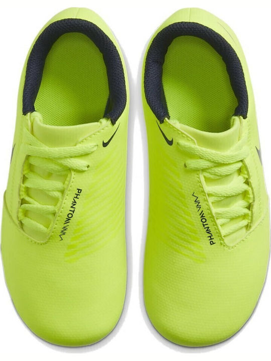 Phantom Venom Club Fg FG Ghete De Fotbal Pentru Copii Cu Crampoane Galbene