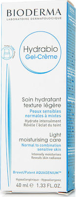 Bioderma Hydrabio Licht Feuchtigkeitsspendend Gel Gesicht für Empfindliche Haut 40ml