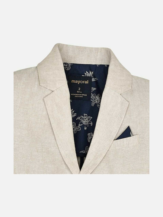 Kids' Blazer Short Beige