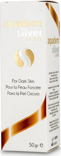 Medimar Aquaderm Silver 24ωρη Κρέμα Προσώπου Ημέρας με SPF20 για Ενυδάτωση, Πανάδες & Λεύκανση με Βιταμίνη C 50ml