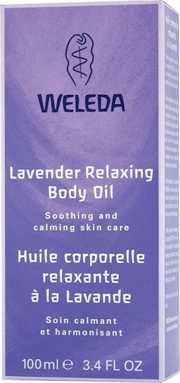 Weleda Lavender Βιολογικό και Ξηρό Έλαιο Λεβάντας για Μασάζ 100ml