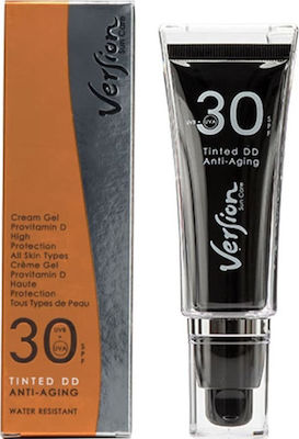 Version Tinted DD Anti-Aging Αντηλιακή Κρέμα Προσώπου SPF30 με Χρώμα 50ml