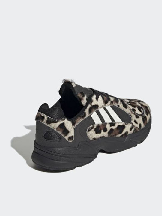 Yung-1 Chunky Sneakers Core Black / Off White / Simple Brown