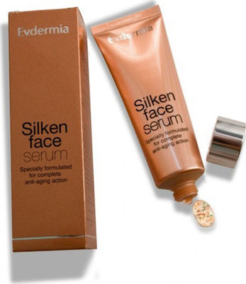 Evdermia Αnti-aging Face Serum Silken Suitable for All Skin Types with Collagen 50ml