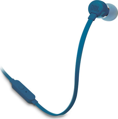JBL T110 In-ear Handsfree με Βύσμα 3.5mm Μπλε