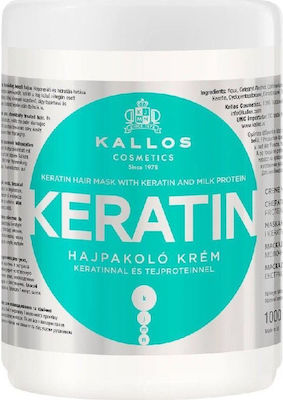 Kallos Μάσκα Μαλλιών Keratin για Επανόρθωση 1000ml