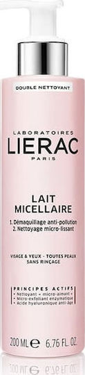 Lierac Lait Micellaire Double Nettoyant Emulsion Cleansing Face 200ml