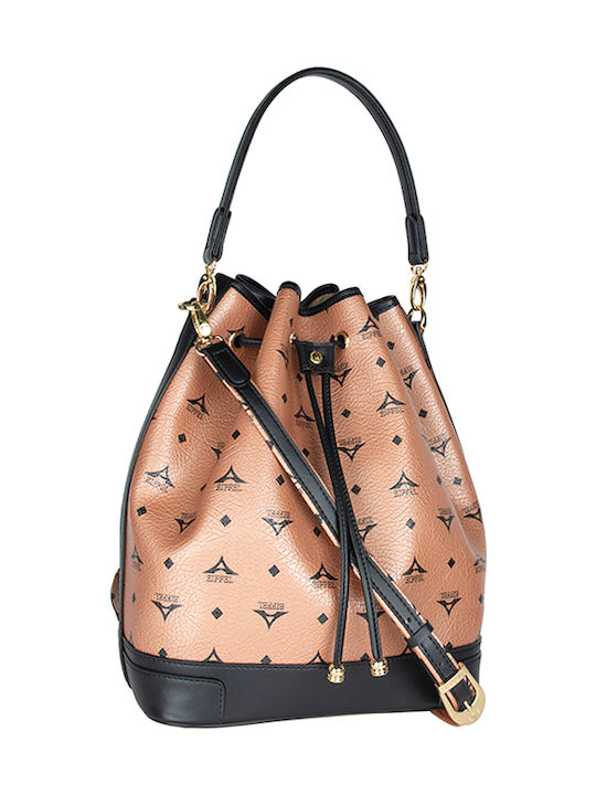 Women's Bronze Drawstring Bag